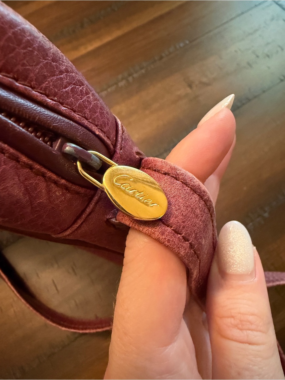 Vintage Cartier- Must de Cartier- Crossbody Bag - Picture 9 of 13